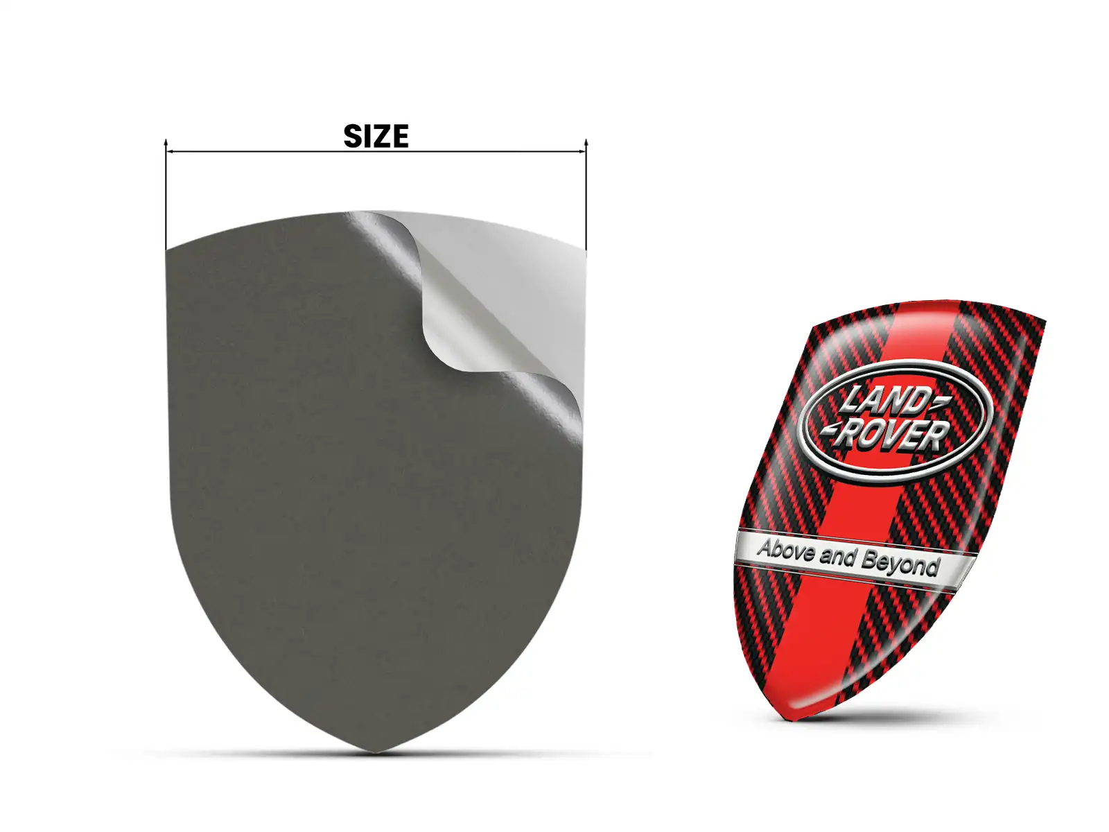 Land Rover Etichette Adesive Aziendali Resistenti Elite Drift